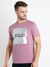 Mens Printed Round Neck T-Shirt
